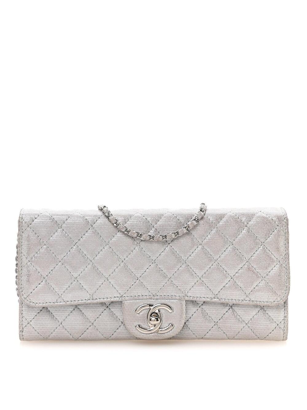 Chanel Metallic Suede Quilted East West #375189C19B